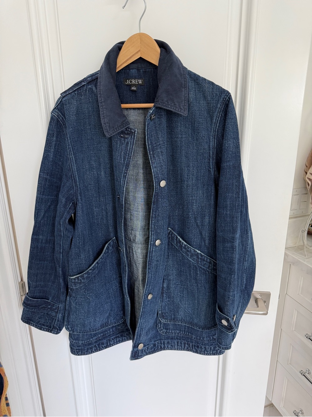 J. Crew Women’s Indigo Denim Barn Jacket